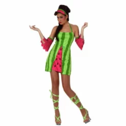 Disfracesjarana Disfraz De Sandía Para Mujer