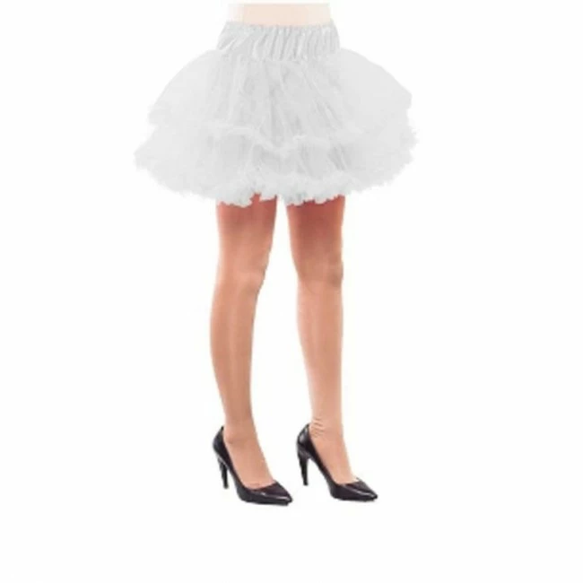 Disfracesjarana Falda Tutú - Blanco 1 Disfracesjarana Falda Tutú - Blanco