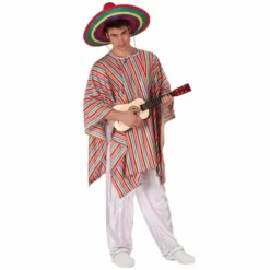 Disfracesjarana Disfraz De Mejicano Con Poncho