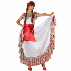 Disfracesjarana Disfraz De Mejicana Con Delantal
