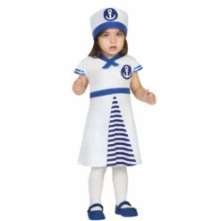 Disfracesjarana Disfraz Marinera Blanca Bebé