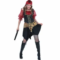 Disfracesjarana Disfraz De Pirata Roja