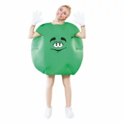 Disfracesjarana Disfraz De Caramelo Verde Para Adulto