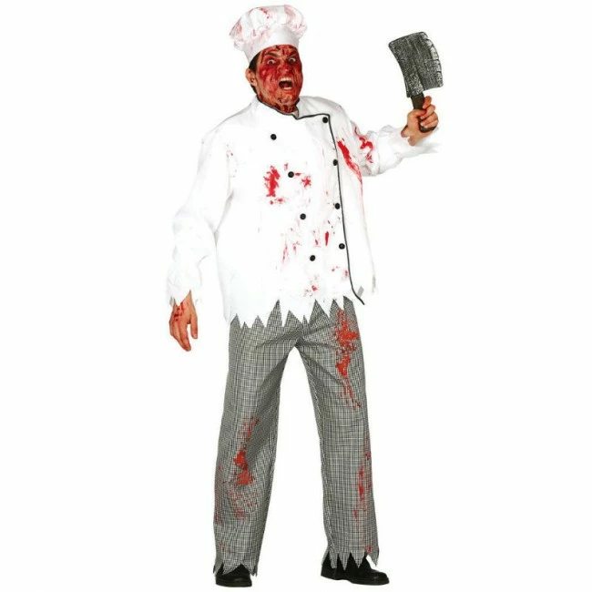 Disfracesjarana Disfraz De Cocinero Zombie 1 Disfracesjarana Disfraz De Cocinero Zombie
