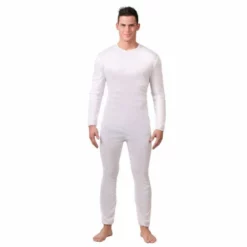 Disfracesjarana Disfraz Maillot Blanco Para Hombre
