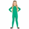 Disfracesjarana Disfraz De Maillot Verde Spandex Infantil