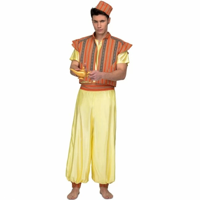 Disfracesjarana Disfraz De Aladdín Del Desierto Para Hombre 1 Disfracesjarana Disfraz De Aladdín Del Desierto Para Hombre