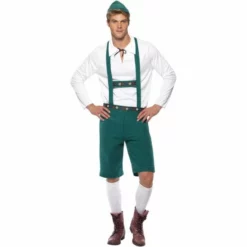 Disfracesjarana Disfraz De Alemán Oktoberfest Verde Para Hombre