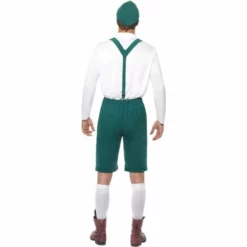 Disfracesjarana Disfraz De Alemán Oktoberfest Verde Para Hombre -Disfraces Adultos Ventas disfraz de aleman oktoberfest verde para hombre espalda