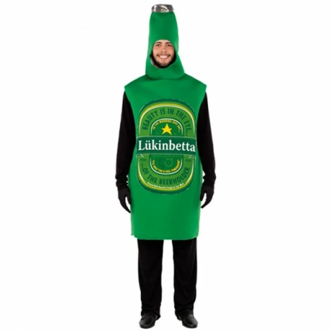 Disfracesjarana Disfraz De Botella De Cerveza 1 Disfracesjarana Disfraz De Botella De Cerveza