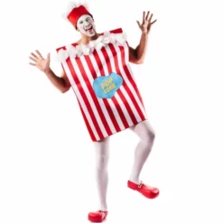 Disfracesjarana Disfraz De Caja Palomitas Para Adulto