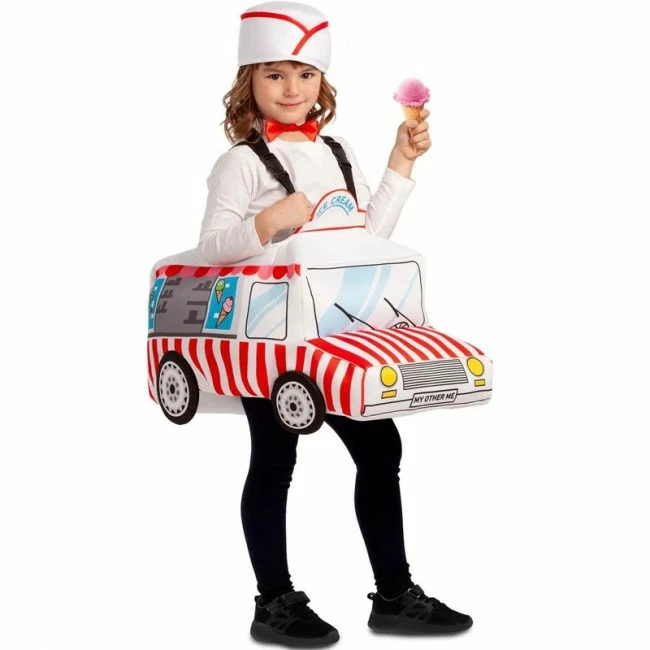 Disfracesjarana Disfraz De Camión Helados Para Niño 1 Disfracesjarana Disfraz De Camión Helados Para Niño