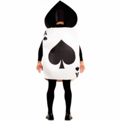 Disfracesjarana Disfraz De Carta As De Picas Para Adulto 5 Disfracesjarana Disfraz De Carta As De Picas Para Adulto -Disfraces Adultos Ventas disfraz de carta as de picas para adulto espalda