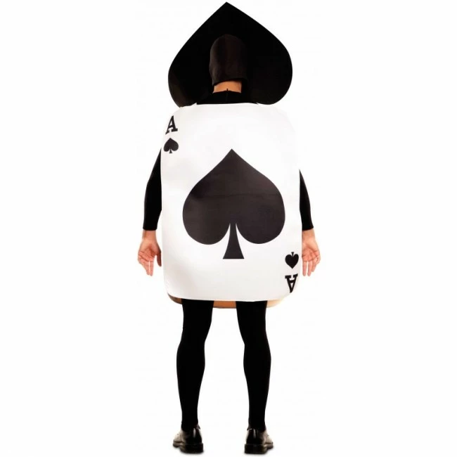 Disfracesjarana Disfraz De Carta As De Picas Para Adulto 3 Disfracesjarana Disfraz De Carta As De Picas Para Adulto - Imagen 3