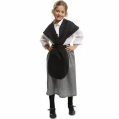 Disfracesjarana Disfraz De Castañera Navidad Para Niña