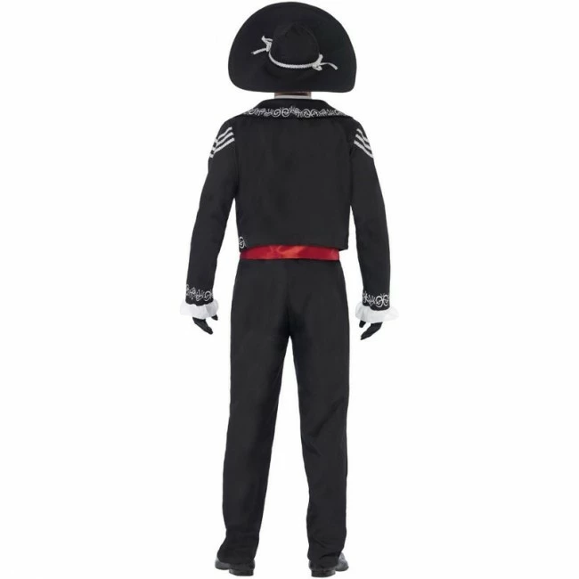 Disfracesjarana Disfraz De Catrín Día De Los Muertos Para Hombre 3 Disfracesjarana Disfraz De Catrín Día De Los Muertos Para Hombre - Imagen 3