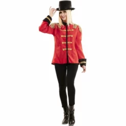 Disfracesjarana Disfraz De Chaqueta Domadora Circo Para Mujer