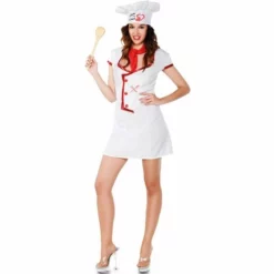 Disfracesjarana Disfraz De Cocinera Adulto