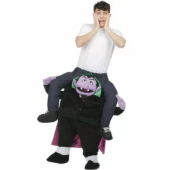 Disfracesjarana Disfraz De Conde Draco A Hombros Barrio Sésamo Adulto