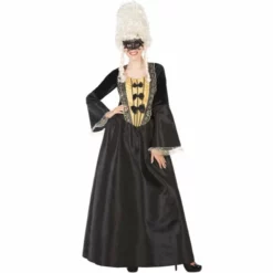 Disfracesjarana Disfraz De Cortesana Época Negro Para Mujer