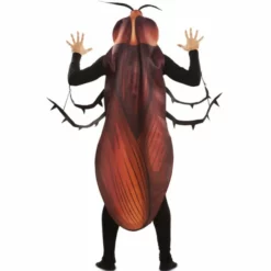 Disfracesjarana Disfraz De Cucaracha Marrón Para Adulto -Disfraces Adultos Ventas disfraz de cucaracha marron para adulto espalda