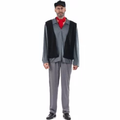 Disfracesjarana Disfraz De Deshollinador Mary Poppins Adulto -Disfraces Adultos Ventas disfraz de deshollinador mary poppins para hombre