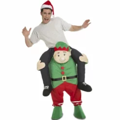 Disfracesjarana Disfraz De Elfo Navidad A Hombros Adulto