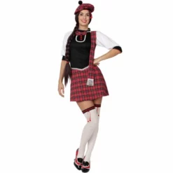 Disfracesjarana Disfraz De Escocesa Adulto