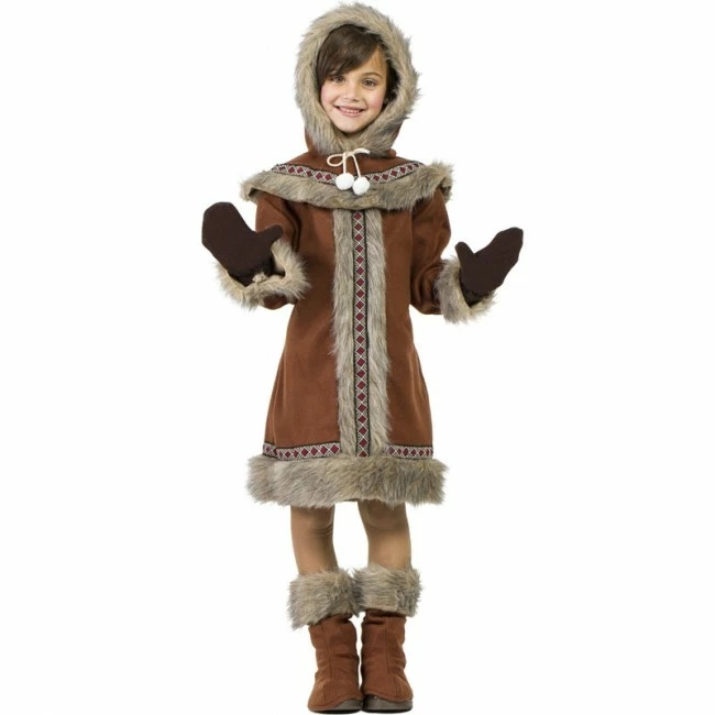 Disfracesjarana Disfraz De Esquimal Yupik Para Niña 1 Disfracesjarana Disfraz De Esquimal Yupik Para Niña
