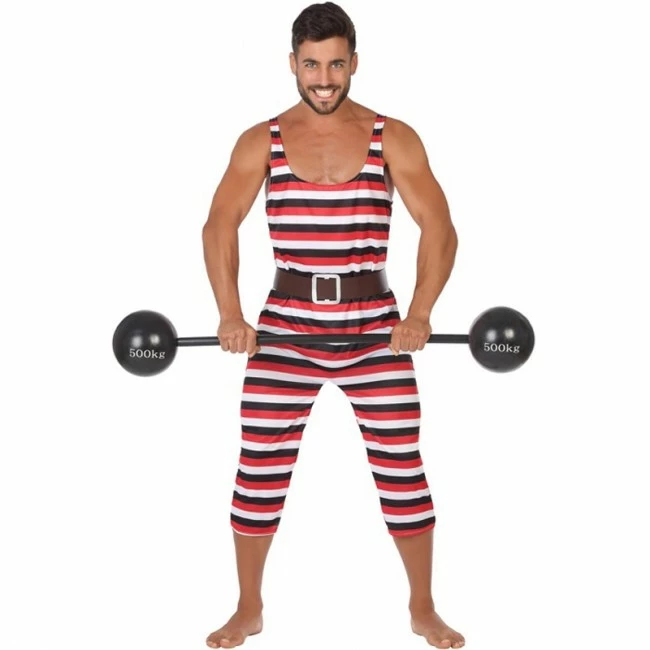 Disfracesjarana Disfraz De Forzudo Circo Para Adulto 1 Disfracesjarana Disfraz De Forzudo Circo Para Adulto