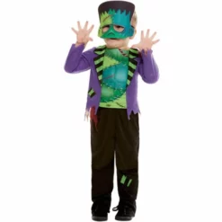 Disfracesjarana Disfraz De Frankenstein Verde Para Bebé