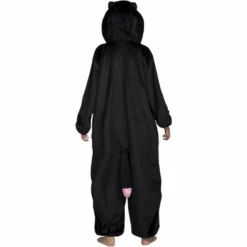 Disfracesjarana Disfraz De Gato Negro Big Eyes Para Adulto -Disfraces Adultos Ventas disfraz de gato negro big eyes para adulto espalda