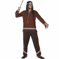 Disfracesjarana Disfraz De Indio Salvaje Para Hombre