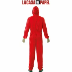 Disfracesjarana Disfraz De La Casa De Papel Para Adulto -Disfraces Adultos Ventas disfraz de la casa papel espalda