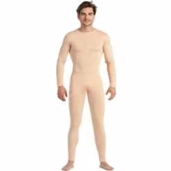 Disfracesjarana Disfraz De Maillot Carne Spandex Para Hombre
