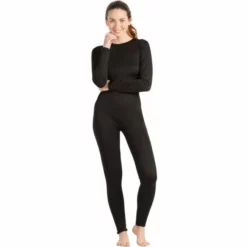 Disfracesjarana Disfraz De Maillot Negro Spandex Para Mujer