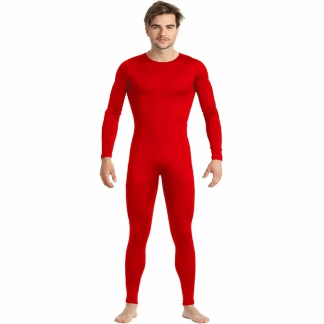 Disfracesjarana Disfraz De Maillot Rojo Spandex Para Hombre 1 Disfracesjarana Disfraz De Maillot Rojo Spandex Para Hombre