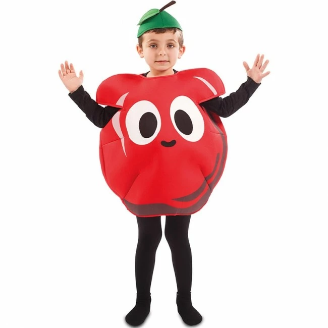 Disfracesjarana Disfraz De Manzana Para Niño 1 Disfracesjarana Disfraz De Manzana Para Niño