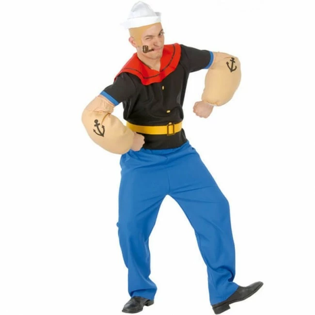 Disfracesjarana Disfraz De Marinero Popeye 1 Disfracesjarana Disfraz De Marinero Popeye