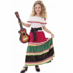 Disfracesjarana Disfraz De Mexicana Tradicional Para Niña