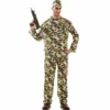 Disfracesjarana Disfraz De Militar Camuflaje Hombre