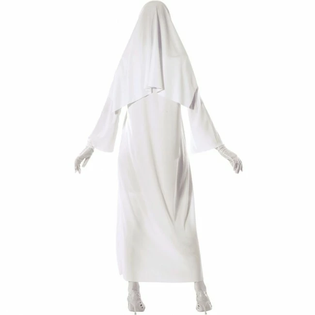Disfracesjarana Disfraz De Monja Fantasma Para Mujer 2 Disfracesjarana Disfraz De Monja Fantasma Para Mujer - Imagen 2