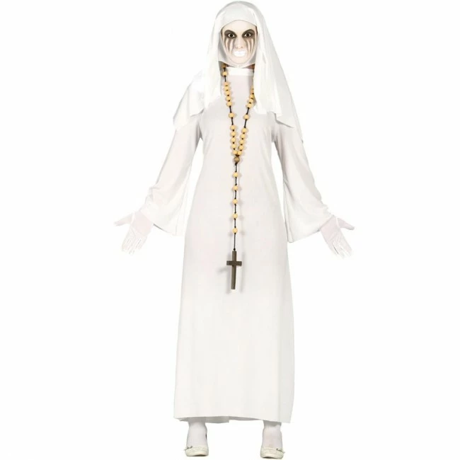 Disfracesjarana Disfraz De Monja Fantasma Para Mujer 1 Disfracesjarana Disfraz De Monja Fantasma Para Mujer