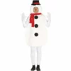 Disfracesjarana Disfraz De Muñeco De Nieve Para Hombre