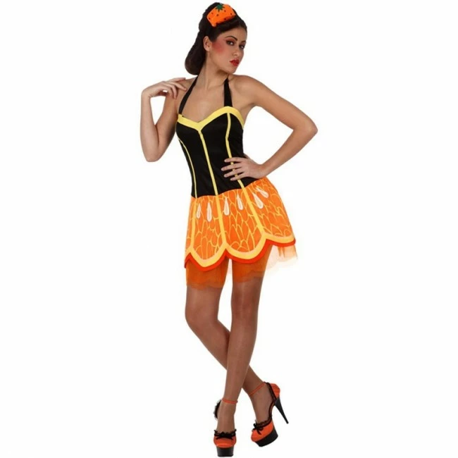 Disfracesjarana Disfraz De Naranja Mujer 1 Disfracesjarana Disfraz De Naranja Mujer