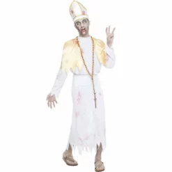 Disfracesjarana Disfraz De Obispo Sangriento Para Hombre