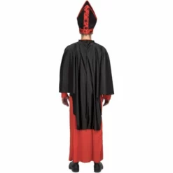 Disfracesjarana Disfraz De Obispo Siniestro Adulto -Disfraces Adultos Ventas disfraz de obispo siniestro para hombre espalda