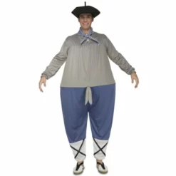 Disfracesjarana Disfraz De Olentzero Vasco Gordinflón Adulto