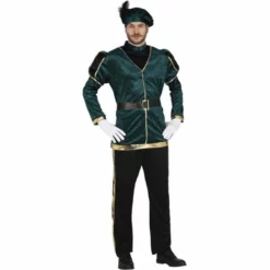 Disfracesjarana Disfraz De Paje Verde De Los Reyes De Oriente Para Hombre