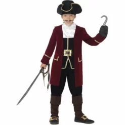 Disfracesjarana Disfraz De Pirata Capitán Hook Para Niño